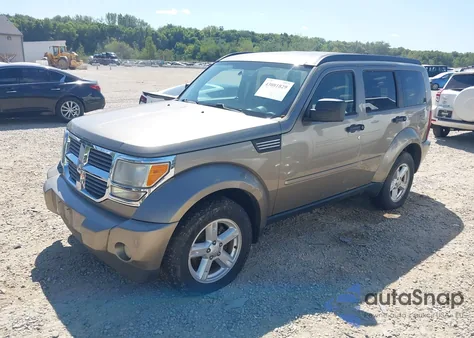 2007 Dodge Nitro Slt/Rt from USA, damaged, VIN 1D8GU58K27W612800